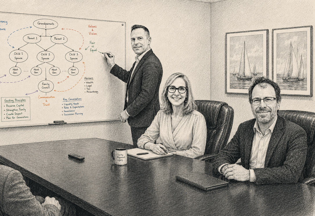 The Intellicapital team — Michael McAlpin, Rob Fremont, and Karin Getka